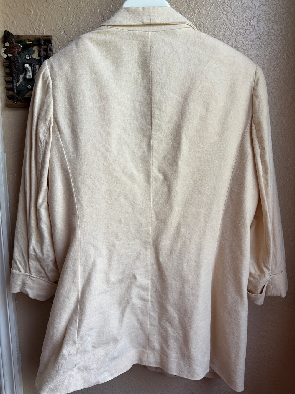 Anne Klein Light Cream Women's Blazer - Picture 12 of 12